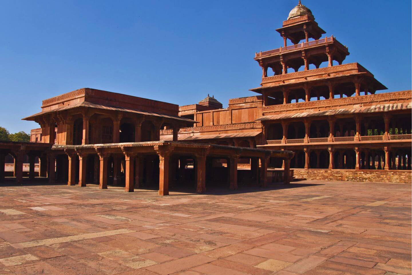 Panch Mahal, Fatehpur Sikri