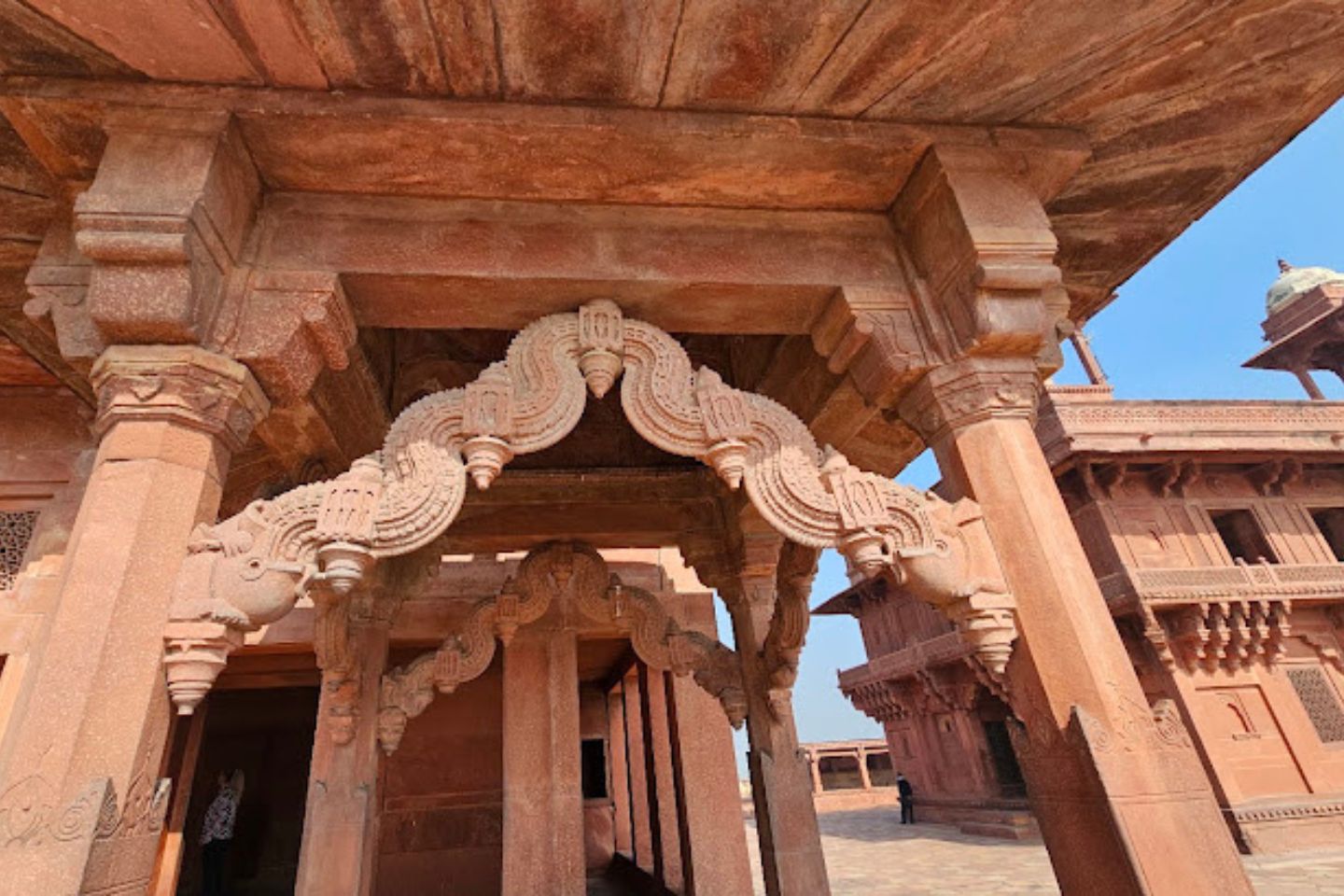 Lotus Throne Fatehpur Sikri